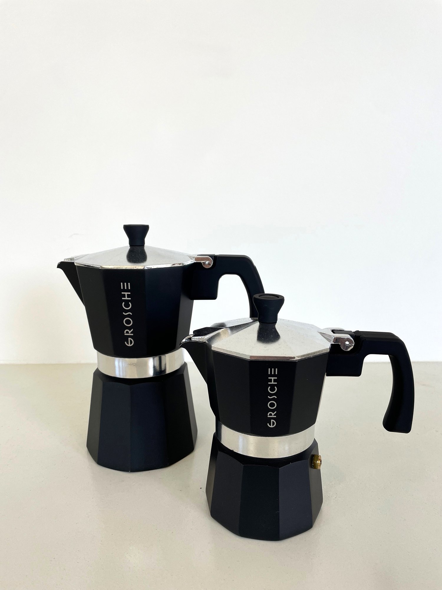 GROSCHE Milano Stovetop Espresso Maker - Matte black — Social Espresso