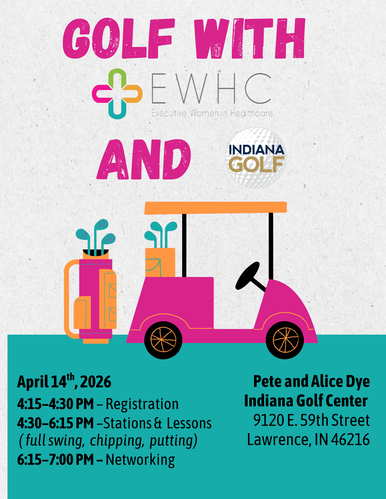 Golfing with EWHC and Indiana Golf