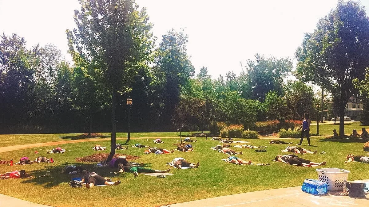 Outdoor Yoga