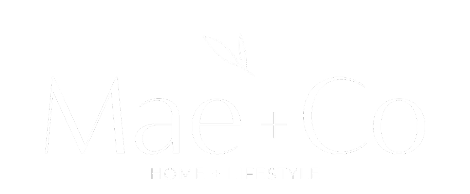 Etta Side Table/ Stool Cream Wash — Mae + Co Home