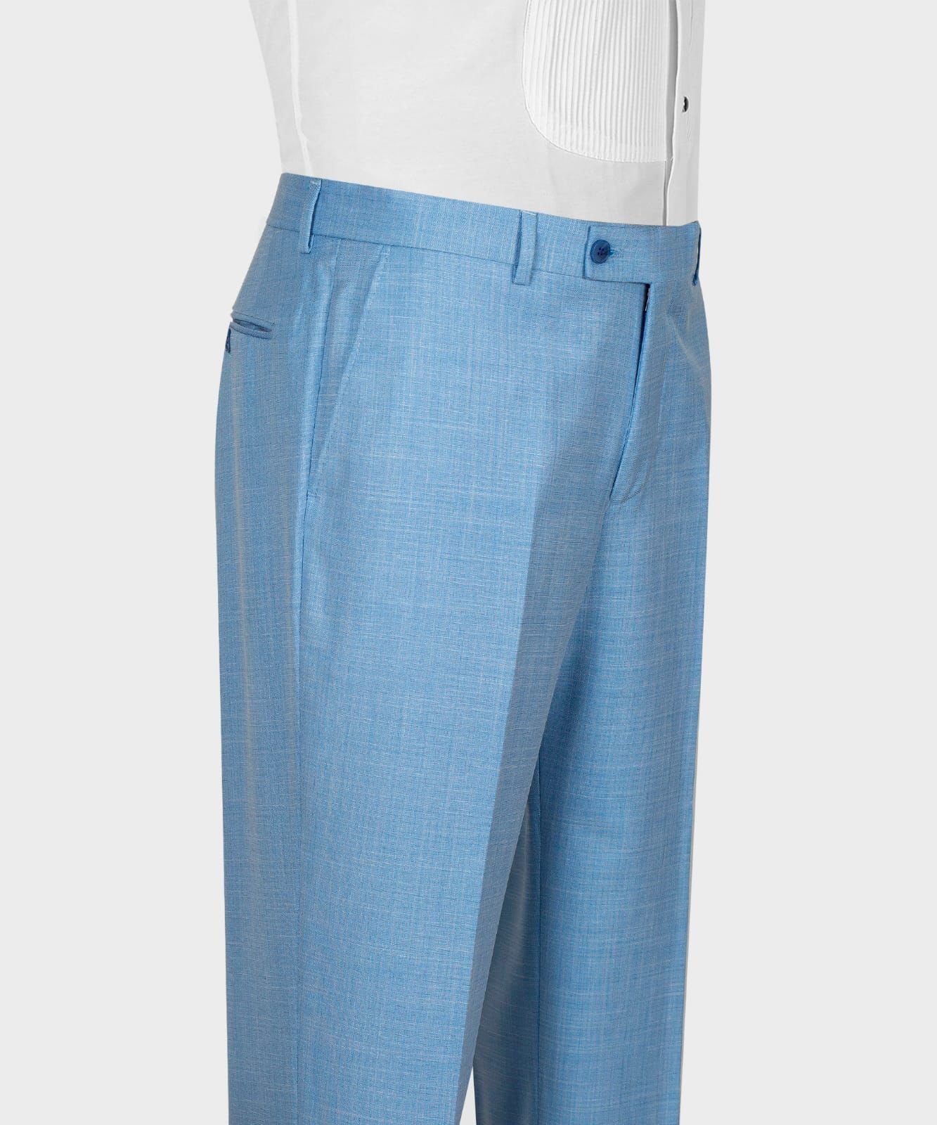 Light Blue Triple Suit  Honaj Couture