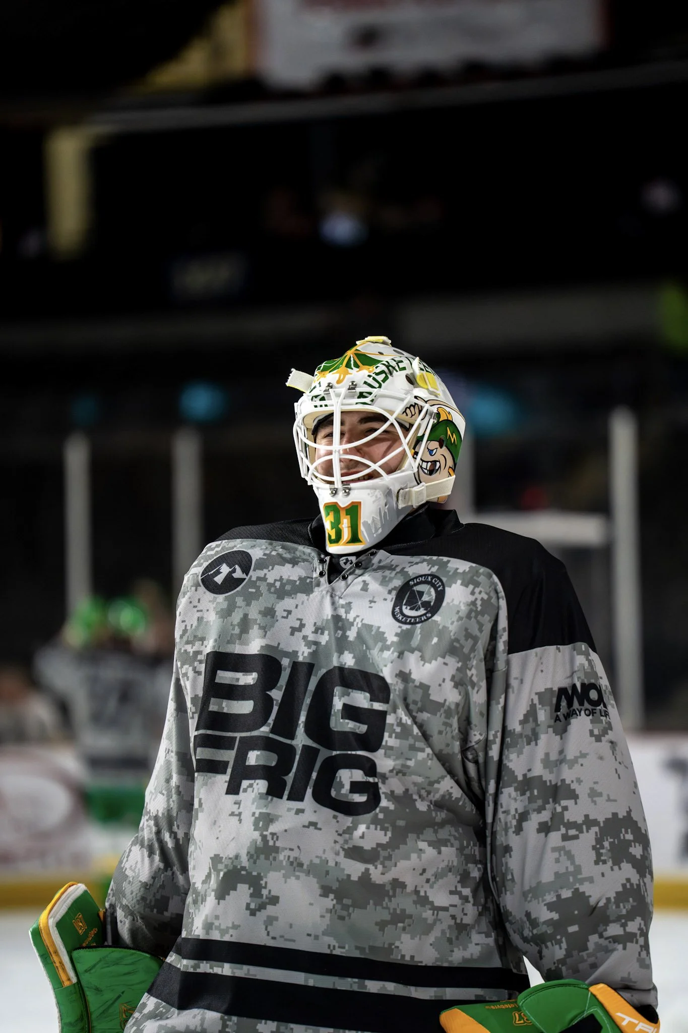 Sioux City Musketeers Warm Up Hockey Jerseys