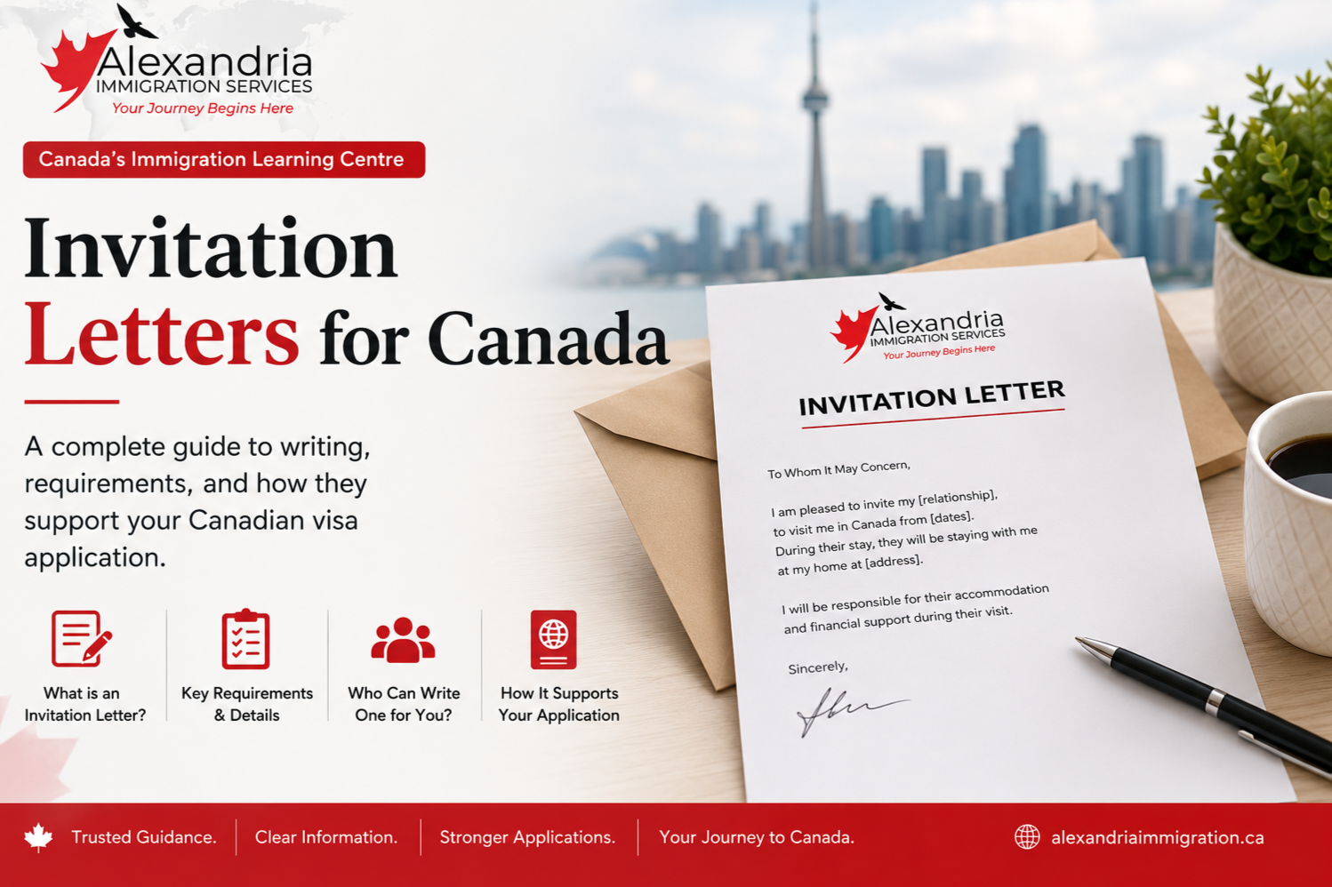 Invitation Letters for Canadian Visitor Visas