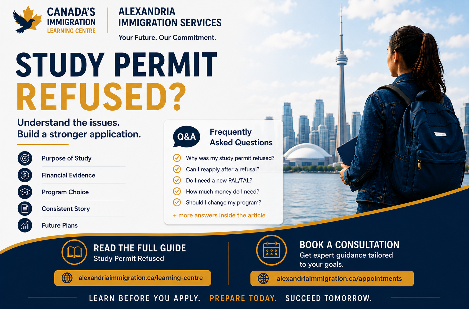 Study Permit Refused? Common Reasons and What to Do Next