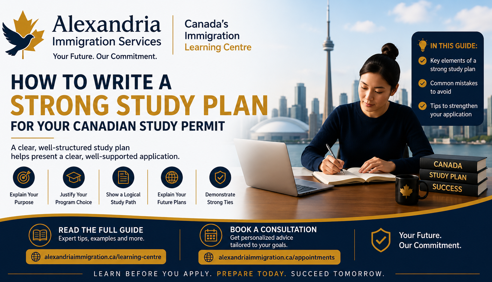 How to Write a Strong Study Plan for Your Canadian Study Permit