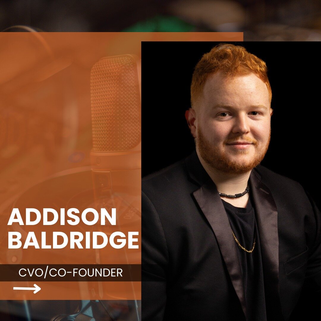 Meet our CVO &amp; co-founder: Addison Baldridge 🎤 🎹

 @umbcmusic @linehanartistscholars_umbc  @djtopedoandco
