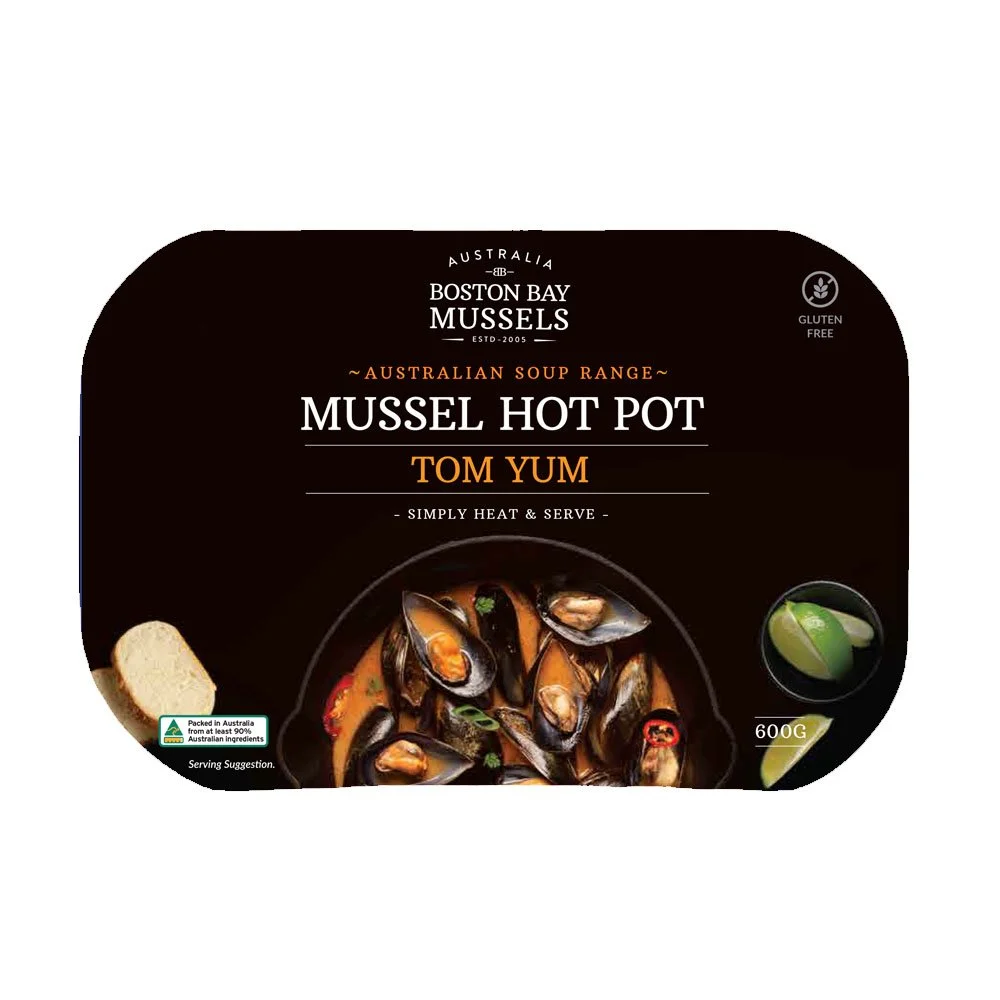Boston Bay Mussels Hot Pot Soup Australian Mussels