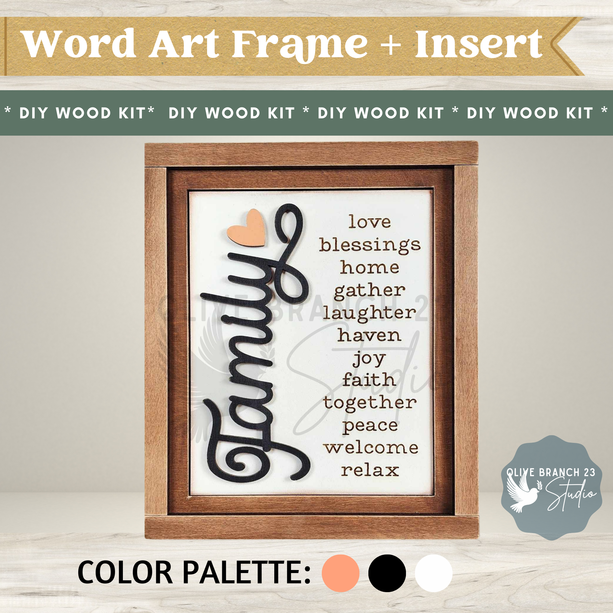 Family | DIY Frame + Insert Bundle