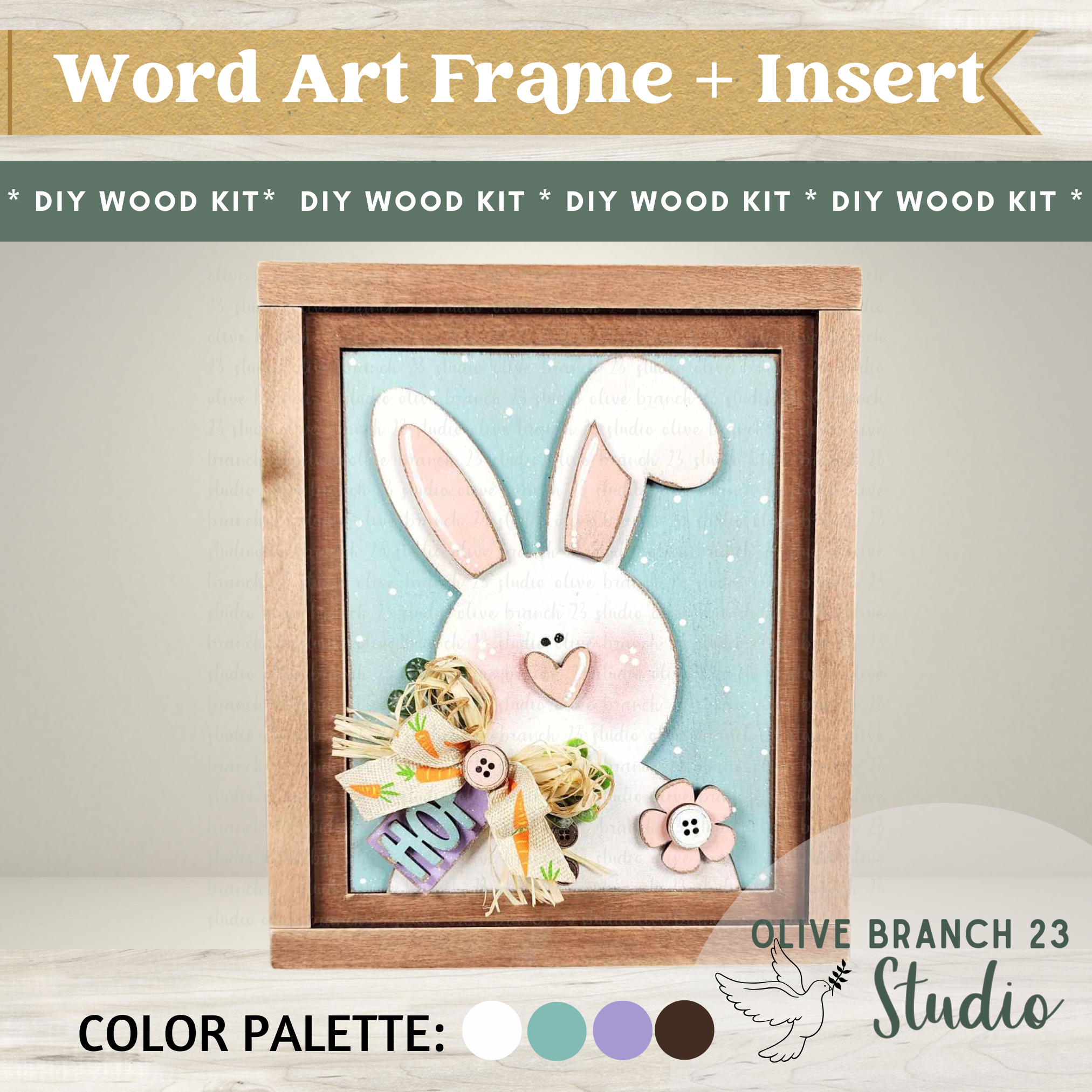 Bunny | DIY Frame + Insert Bundle
