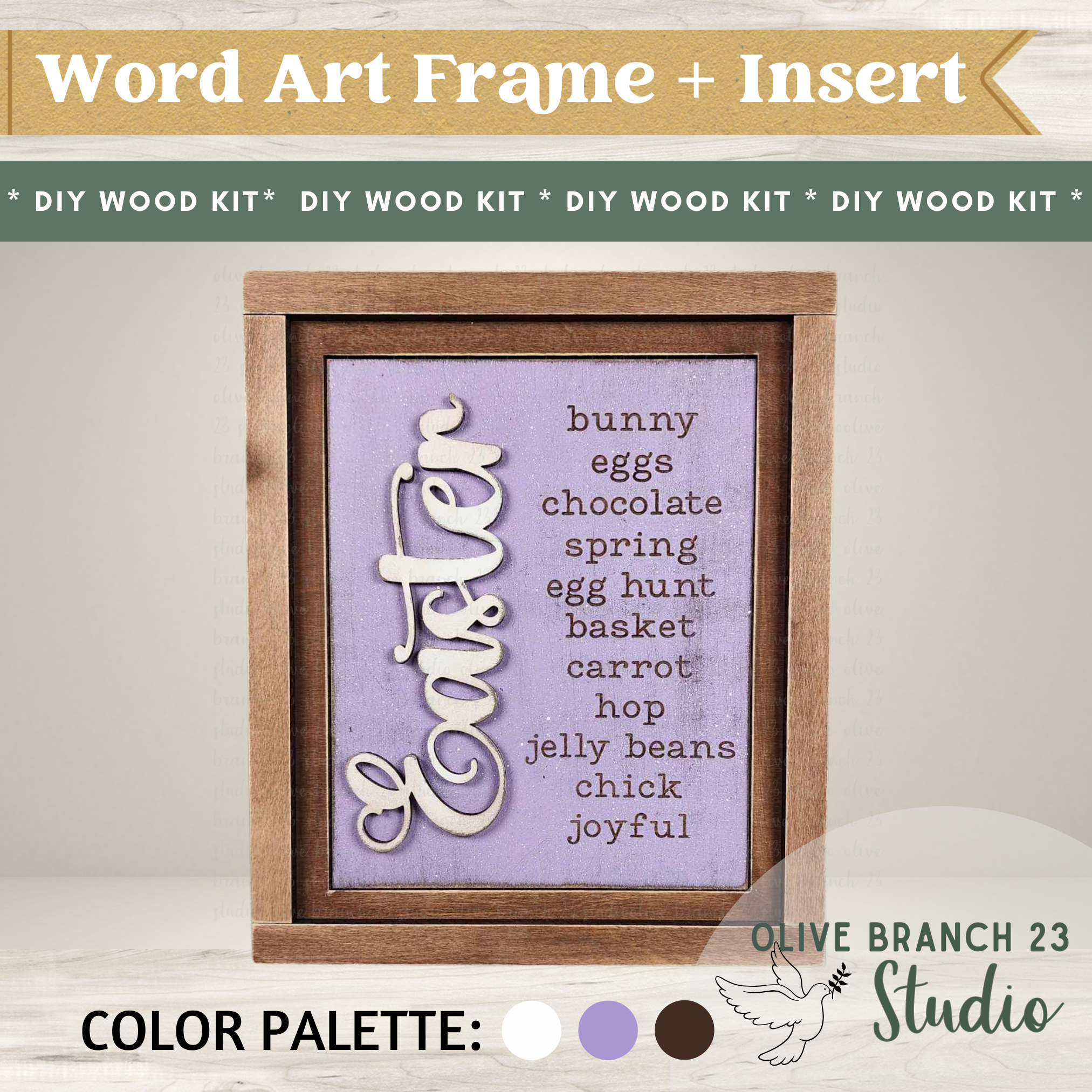 Easter | DIY Frame + Insert Bundle