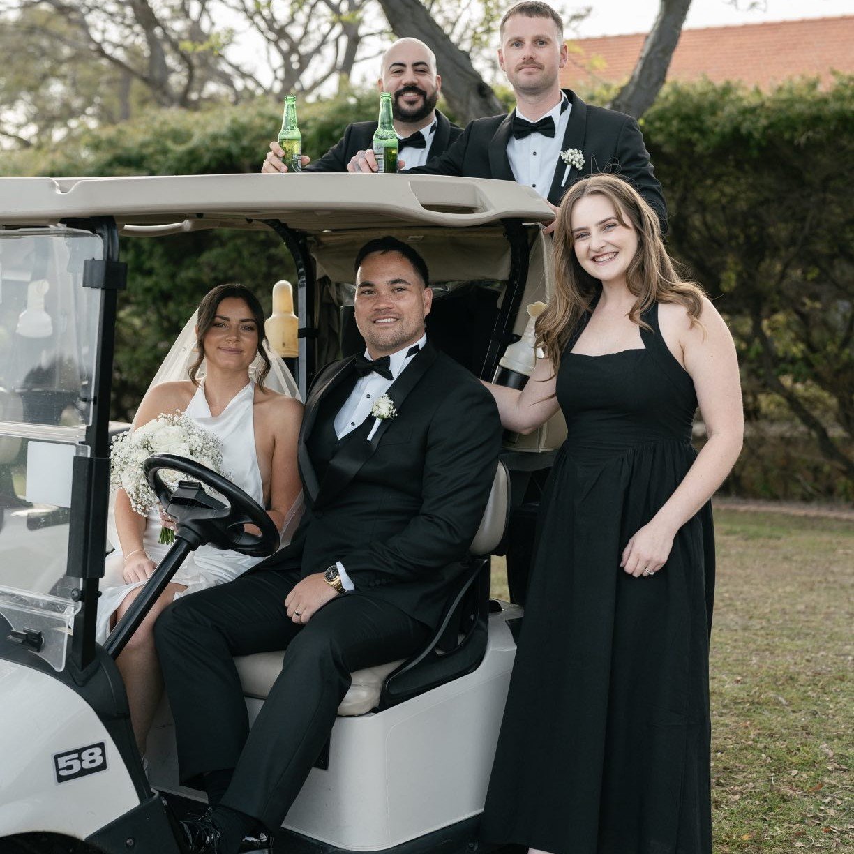 What a coincidence ❤️
We had the best day at Maggie + Lawrence's wedding. 

Weirdly enough, we had a few things in common. 
My husband and I met at Mullaloo beach hotel...so did they. 
We met in December and got together in May...so did they.
Our fir