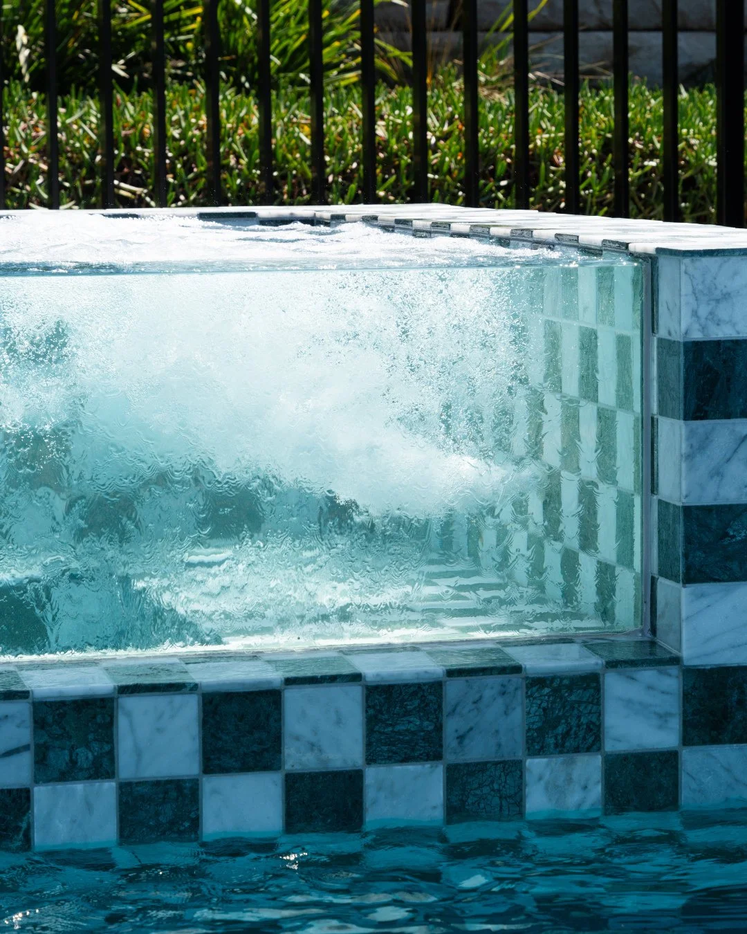 The close-ups of our Orangeville pool are truly stunning!⁠
⁠
Crafted to perfection, every aspect of this luxury pool is a treat for the eyes and refreshment for the soul!