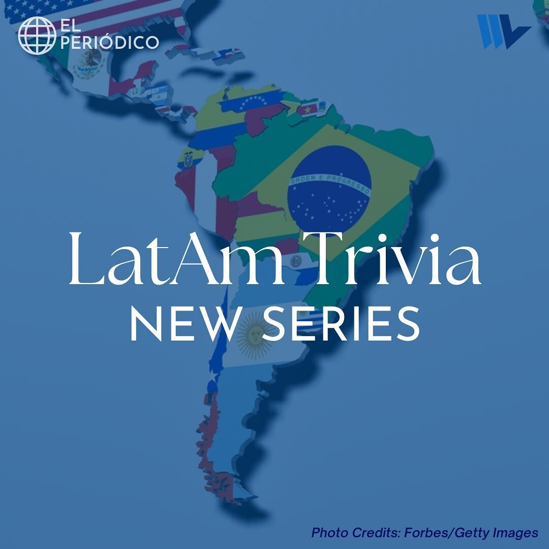 Introducing: LatAm Trivia Series!
- We will be posting weekly polls on Instagram Stories about things that happened in Latin America that week. Our goal is to promote Latin American news and encourage everyone to become more informed about what is go