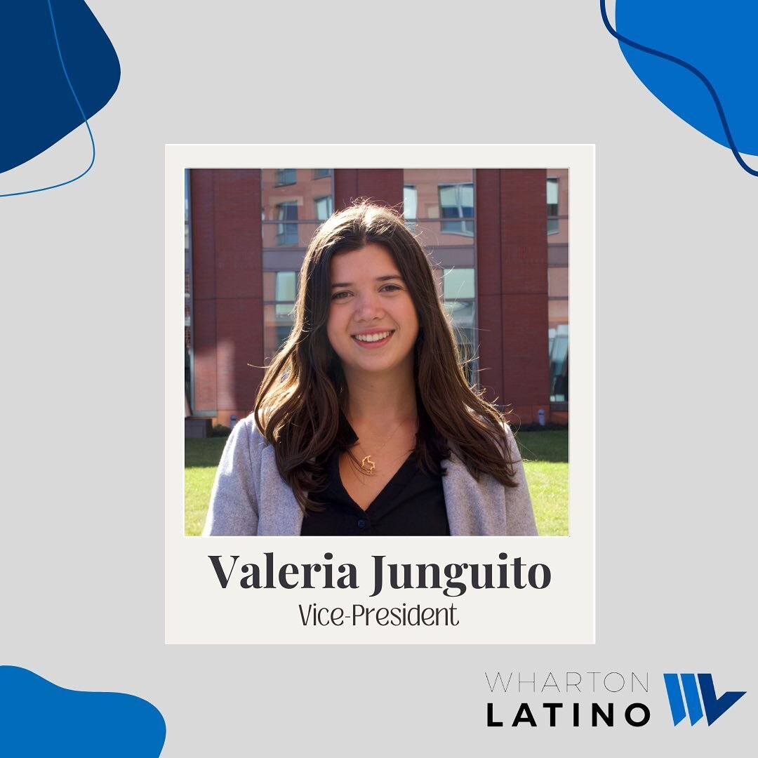 Introducing our Vice-President, Valeria Junguito! 💙