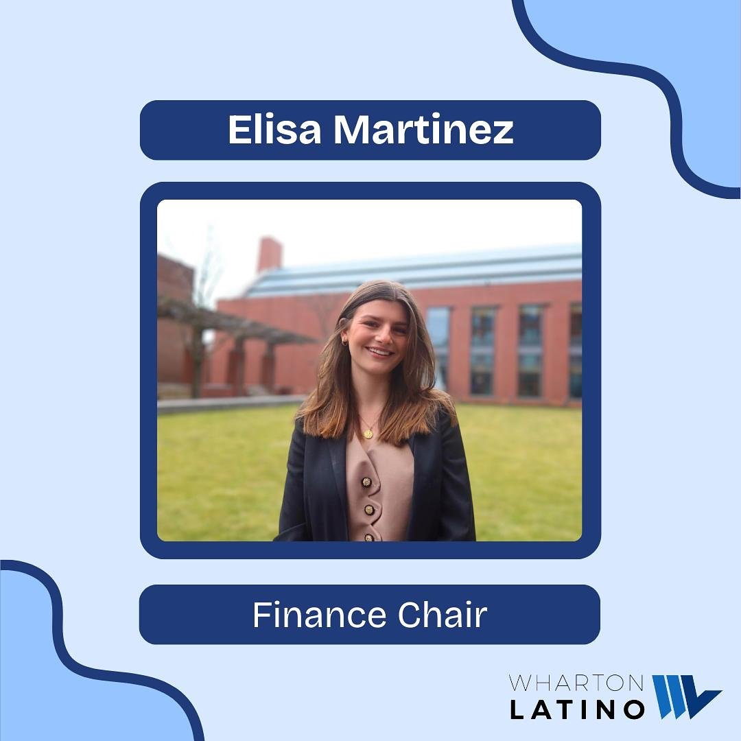 Introducing our finance chair, Eli💙🤍