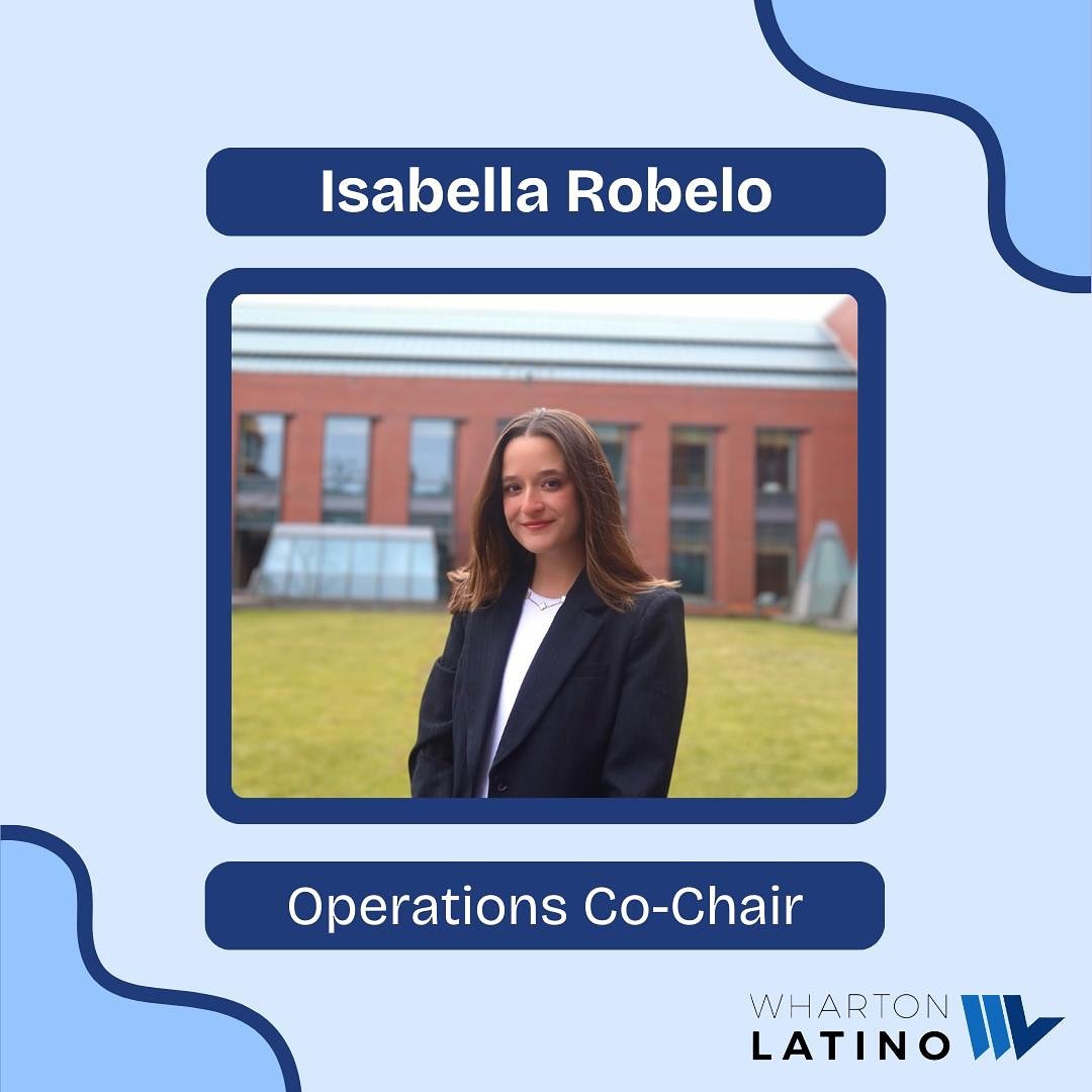 Introducing our operations co-chairs,  Isa &amp; Regina💙🤍