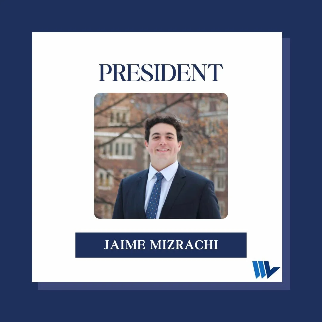 Introducing our 2026 President, Jaime! Welcome to the team! #WhartonLatino💙🤍