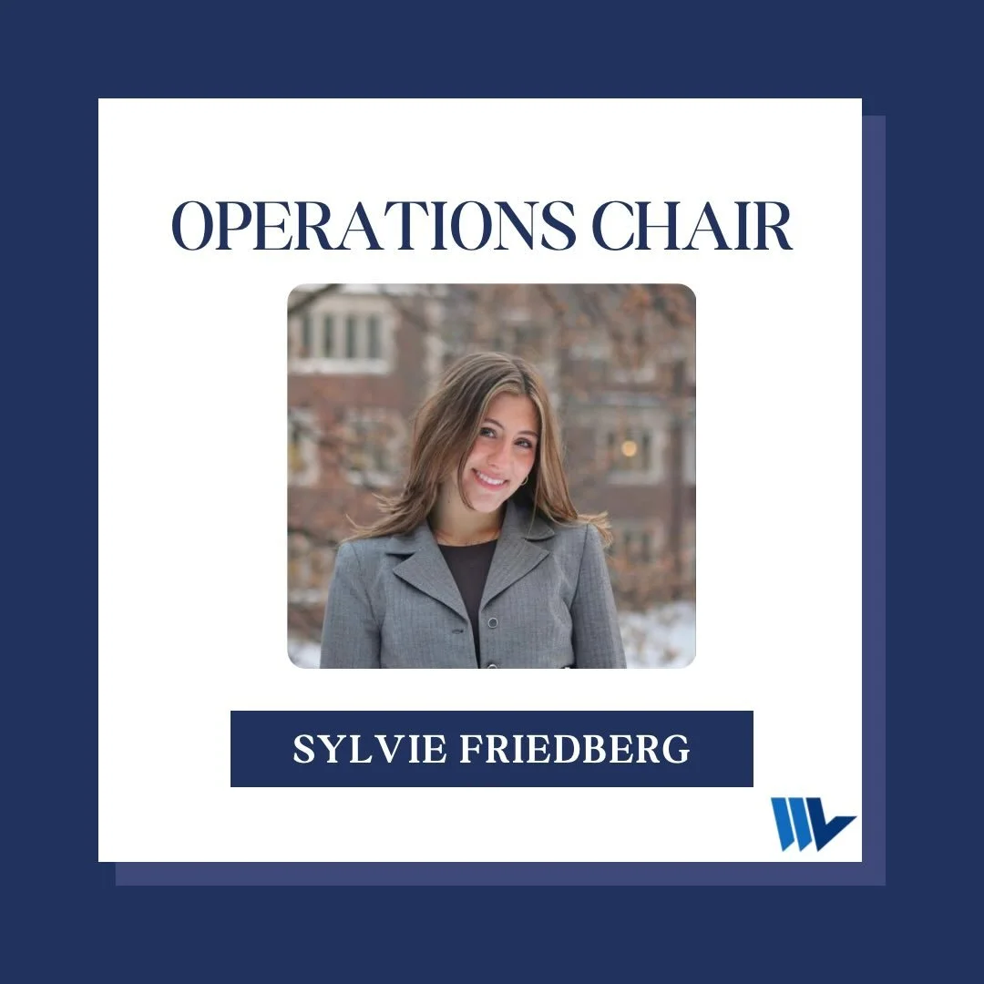 Introducing our 2026 Operations Chair, Sylvie! Welcome to the team! #WhartonLatino💙🤍