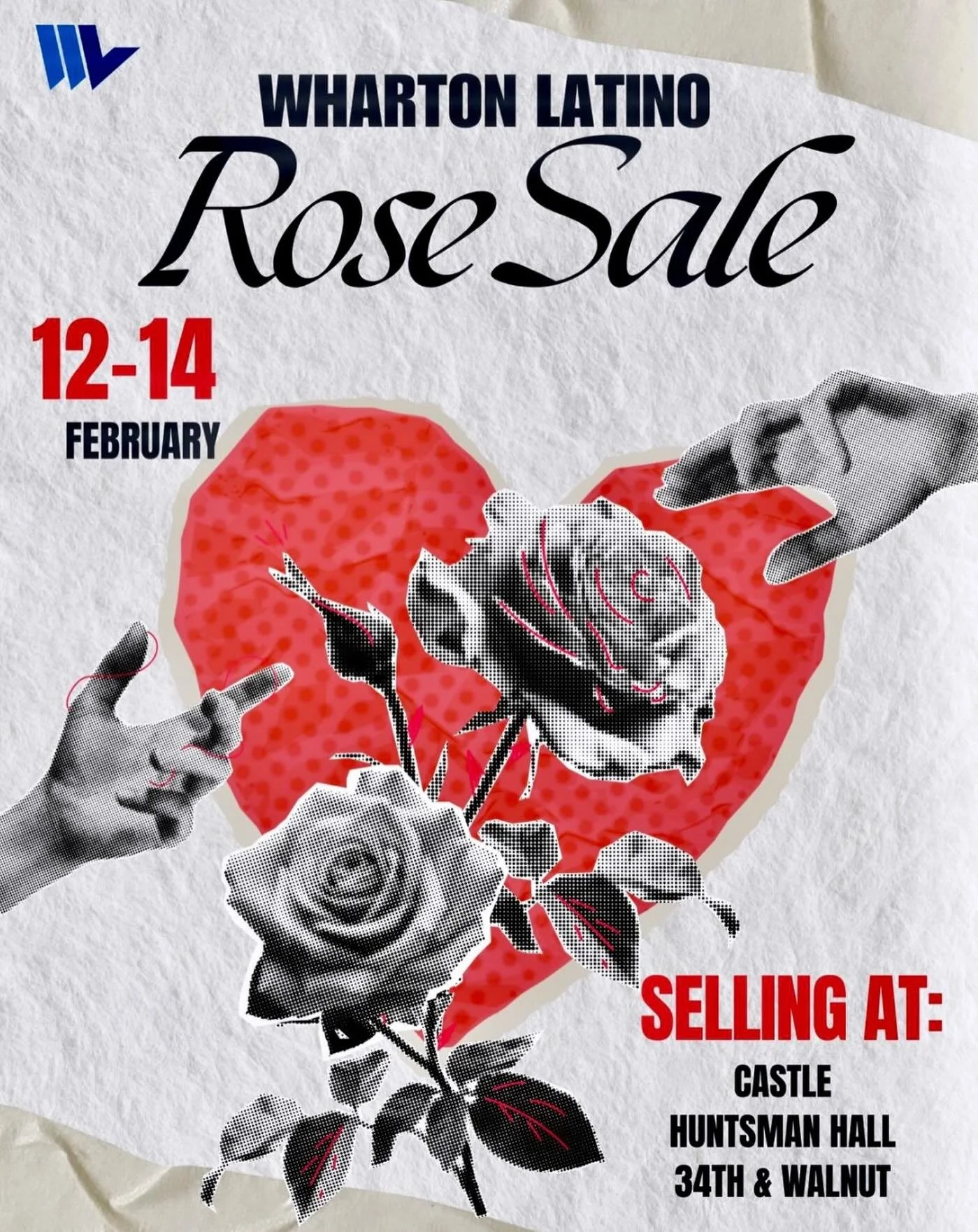 The time has arrived!!! 🌹❤️
Wharton Latino Rose Sale is here! Send love, friendship, or a little surprise to someone special 💌

📅 Feb 12&ndash;14
📍 Selling at Castle, Huntsman Hall, &amp; 34th &amp; Walnut

Spread the love, one rose at a time 🌹✨