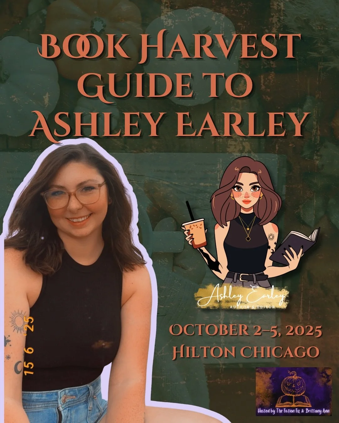 I&rsquo;m on my way to Book Harvest! 🎃

This is all the info on me, what I will have, and what I&rsquo;m planning for Book Harvest Con October 2-5. This is my first book signing ever, and it&rsquo;s a big one, so I&rsquo;m winging this thing like yo