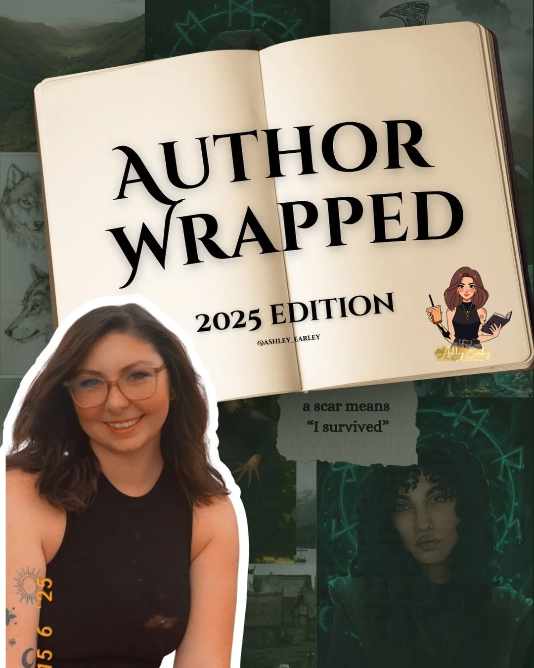 2025 author wrapped 👏🏼📖💚

2025 has been an incredible year of firsts for me as an author! I attended my first signing events, met many amazing readers, and have learned a lot since beginning this journey.

I couldn&rsquo;t be more grateful!

I kn