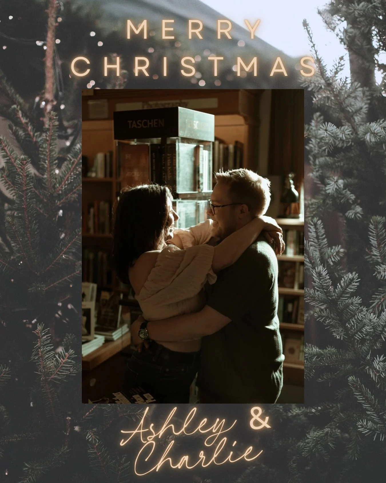 Merry Christmas &amp; Happy Holidays! 🎄❤️

We&rsquo;re grateful to be in Colorado for the holidays to visit with our family and wonderful friends! Our puppies are with us, ready to open presents!

Sending well wishes to you all!

XO,
Ashley &amp; Ch