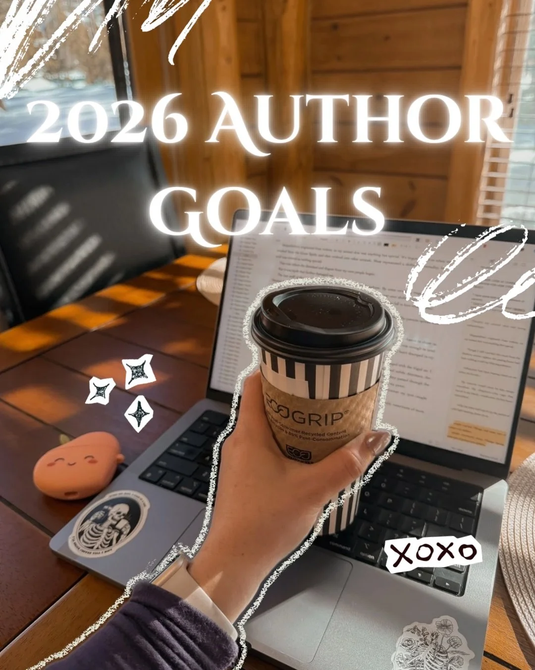 💬 What are your goals for ✨2026✨?

It&rsquo;s almost the new year, and you now what that means: New Year&rsquo;s goals and resolutions! 

My author goals for ✨2026✨

1. Publish the prequel novella in the Legends &amp; Predators series. 
2. Attend at