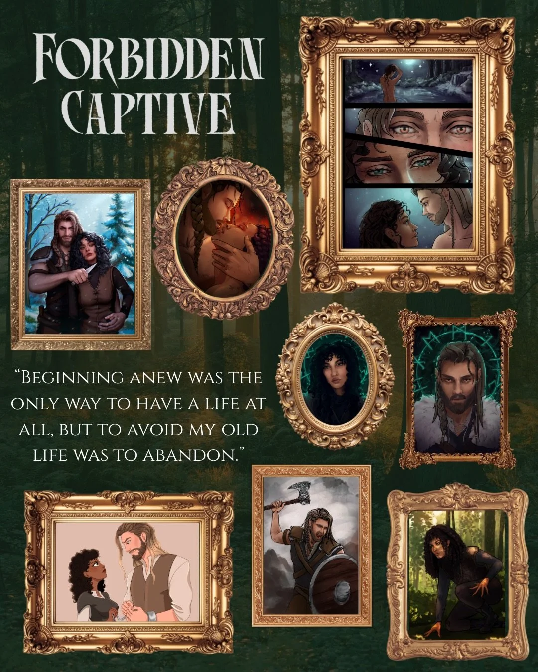 seeing my Viking MMC, Riker, doesn&rsquo;t make you SWOON 🤭 &hellip;

If not, here are a bunch of new quotes from 𝐅𝐎𝐑𝐁𝐈𝐃𝐃𝐄𝐍 𝐂𝐀𝐏𝐓𝐈𝐕𝐄 to help!

💬 QOTD: Do you have a favorite quote? 

With so much anger, tension, and steam to choose f