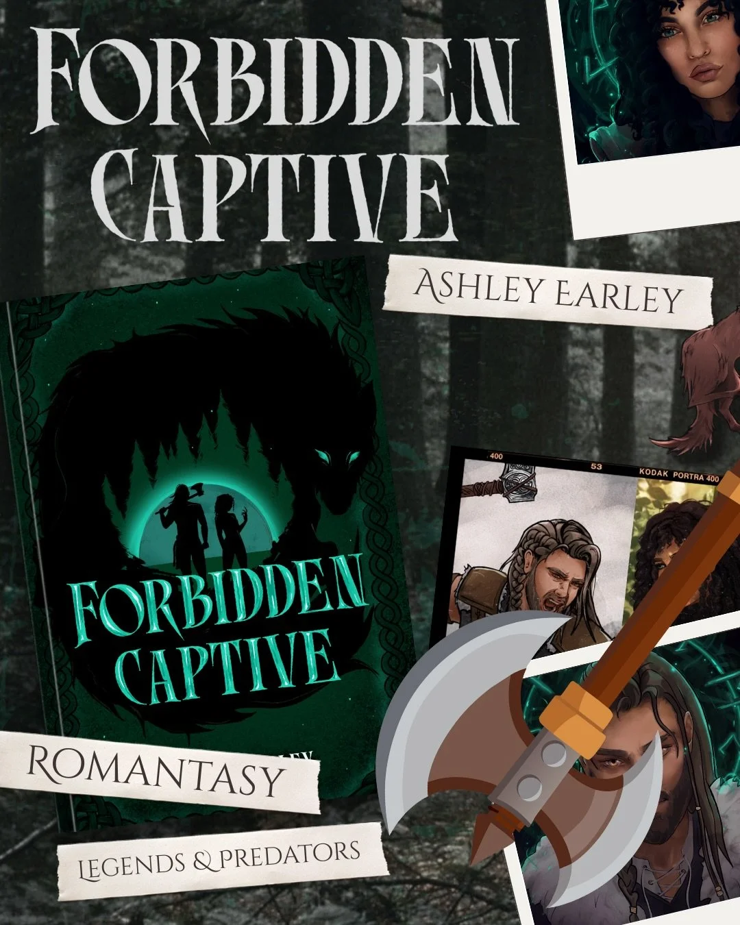 Who can say no to ⛓️⛓️&zwj;💥? Zyra just doesn&rsquo;t know she&rsquo;s too much of a baddie to stay locked down&hellip;

Hoping now that the holidays are behind us, 𝐅𝐎𝐑𝐁𝐈𝐃𝐃𝐄𝐍 𝐂𝐀𝐏𝐓𝐈𝐕𝐄 will be published widely! I uploaded it a bit ago,