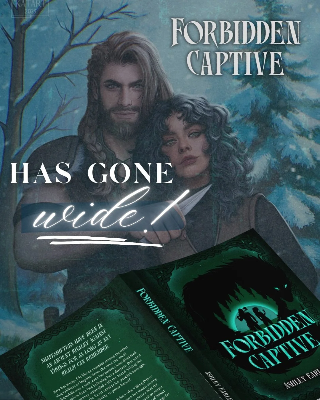 I&rsquo;m so excited to finally say this&mdash;𝐅𝐎𝐑𝐁𝐈𝐃𝐃𝐄𝐍 𝐂𝐀𝐏𝐓𝐈𝐕𝐄 is officially available wide! 🎉

Yes, readers, that means 𝐅𝐎𝐑𝐁𝐈𝐃𝐃𝐄𝐍 𝐂𝐀𝐏𝐓𝐈𝐕𝐄 is available on Kobo, B&amp;N, Bookshop, Smashwords, Fable, etc.! Head to th