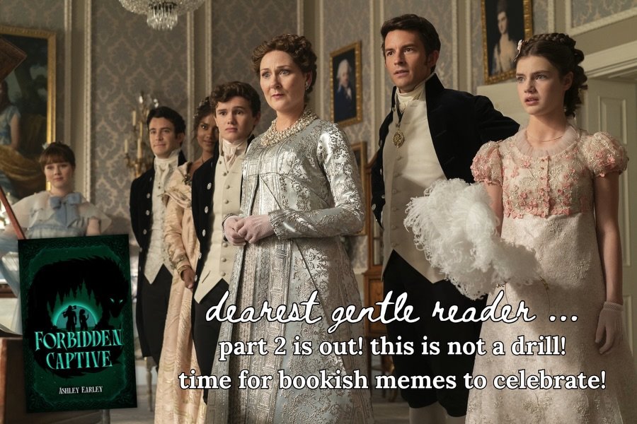 Dearest gentle reader ...

postpone your promenade, as we must celebrate part two of Bridgerton being upon us! This is not a drill! I repeat, this is not a drill!

I can already hear the gasps this second part will elicit! 🤭

𝐢𝐟 𝐲𝐨𝐮 𝐜𝐫𝐚𝐯𝐞 