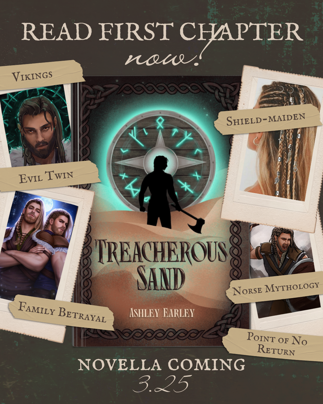 Read Chapter 1 of Treacherous Sand…