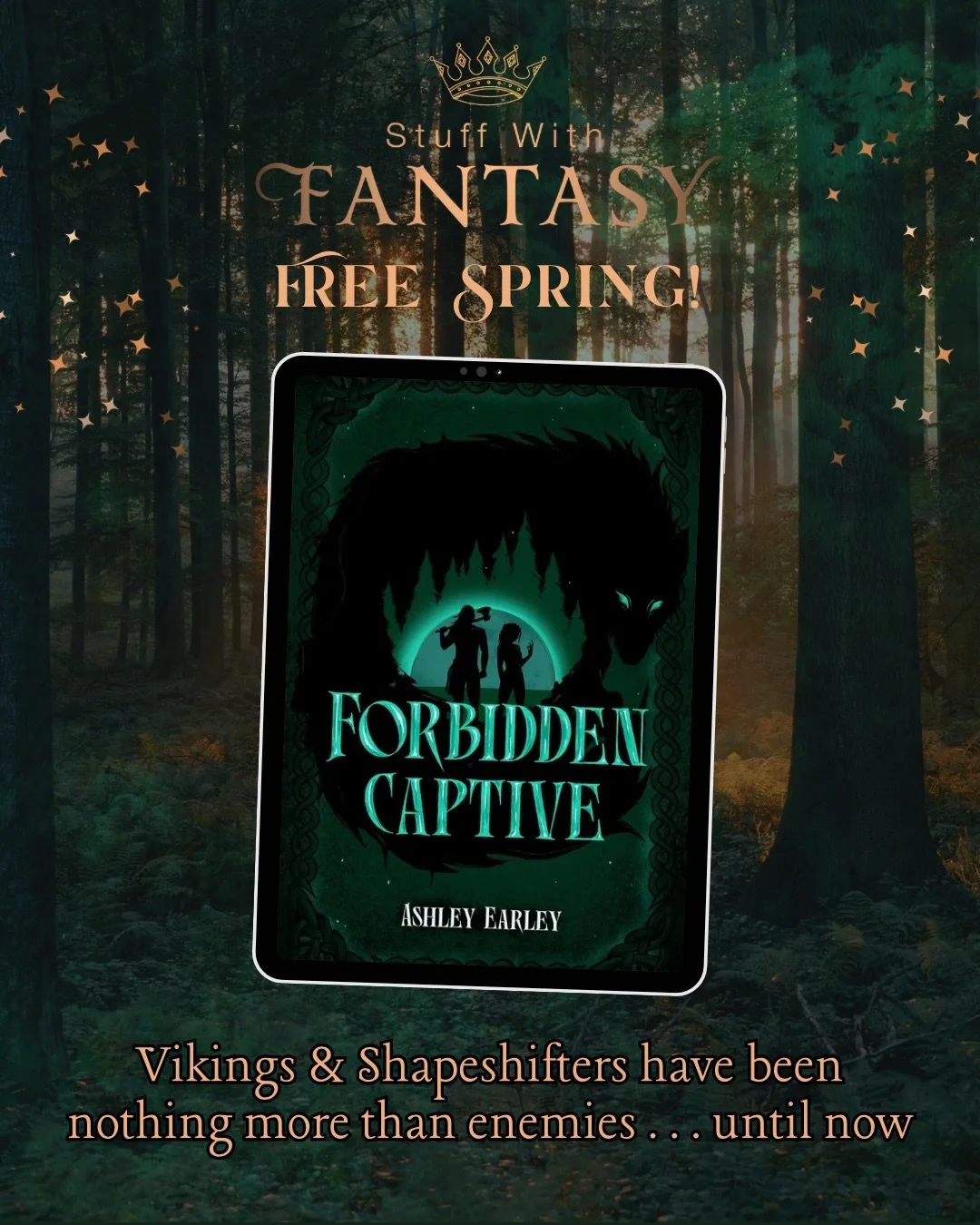 ✨STUFF WITH FANTASY!!!✨

March 20th through 23rd, 𝐅𝐎𝐑𝐁𝐈𝐃𝐃𝐄𝐍 𝐂𝐀𝐏𝐓𝐈𝐕𝐄 is FREE to download EVERYWHERE! 

𝐅𝐎𝐑𝐁𝐈𝐃𝐃𝐄𝐍 𝐂𝐀𝐏𝐓𝐈𝐕𝐄 is available on Kobo, B&amp;N, Apple Books, Fable, KDP, and more!

Go, go, go take advantage of it