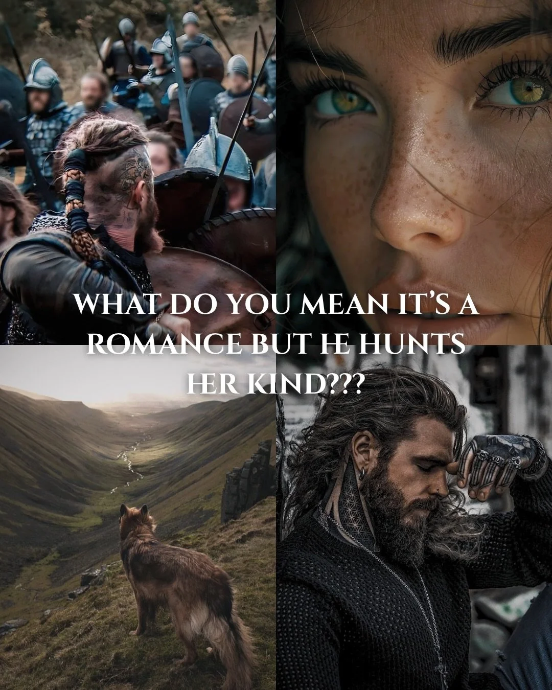 The BEST kind of romance 🤭❤️&zwj;🔥

🐺 Enemies to lovers
⚔️ Forced proximity
⛰️ Slowww burn romance
❤️&zwj;🔥 Dual POV
🐺 Wolf shifter FMC
⚔️ Family betrayal
⛰️ Norse mythology vibes
❤️&zwj;🔥 Prisoner x captor dynamic
🐺 Only one bed &hellip; kind
