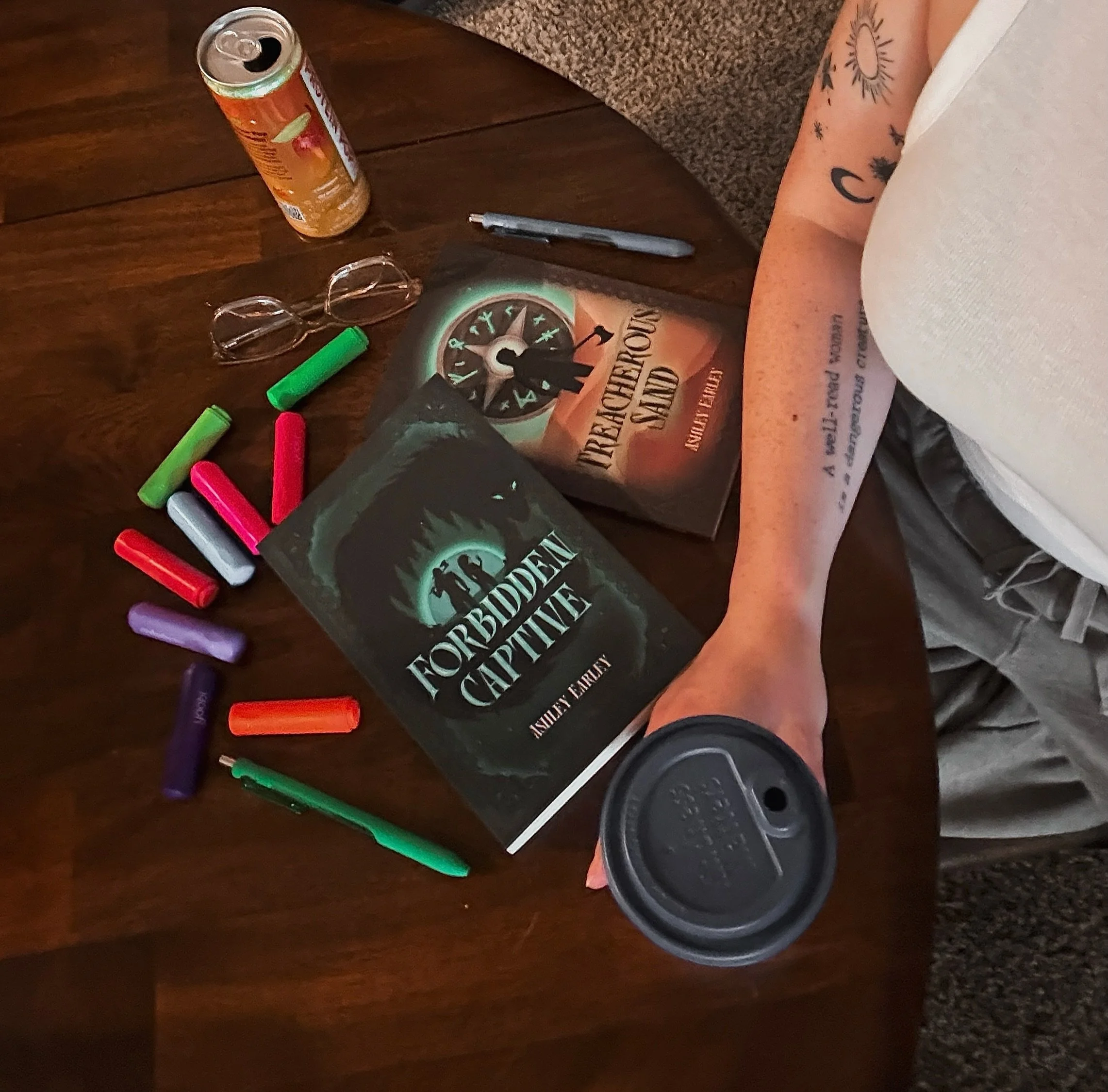 I have the next week off as a book editor, so that means I&rsquo;m writing!

Working on Book 2 of Legends &amp; Predators is super intimidating. I&rsquo;m doing some quick rereads to highlight a bunch of things I don&rsquo;t want to miss or forget in