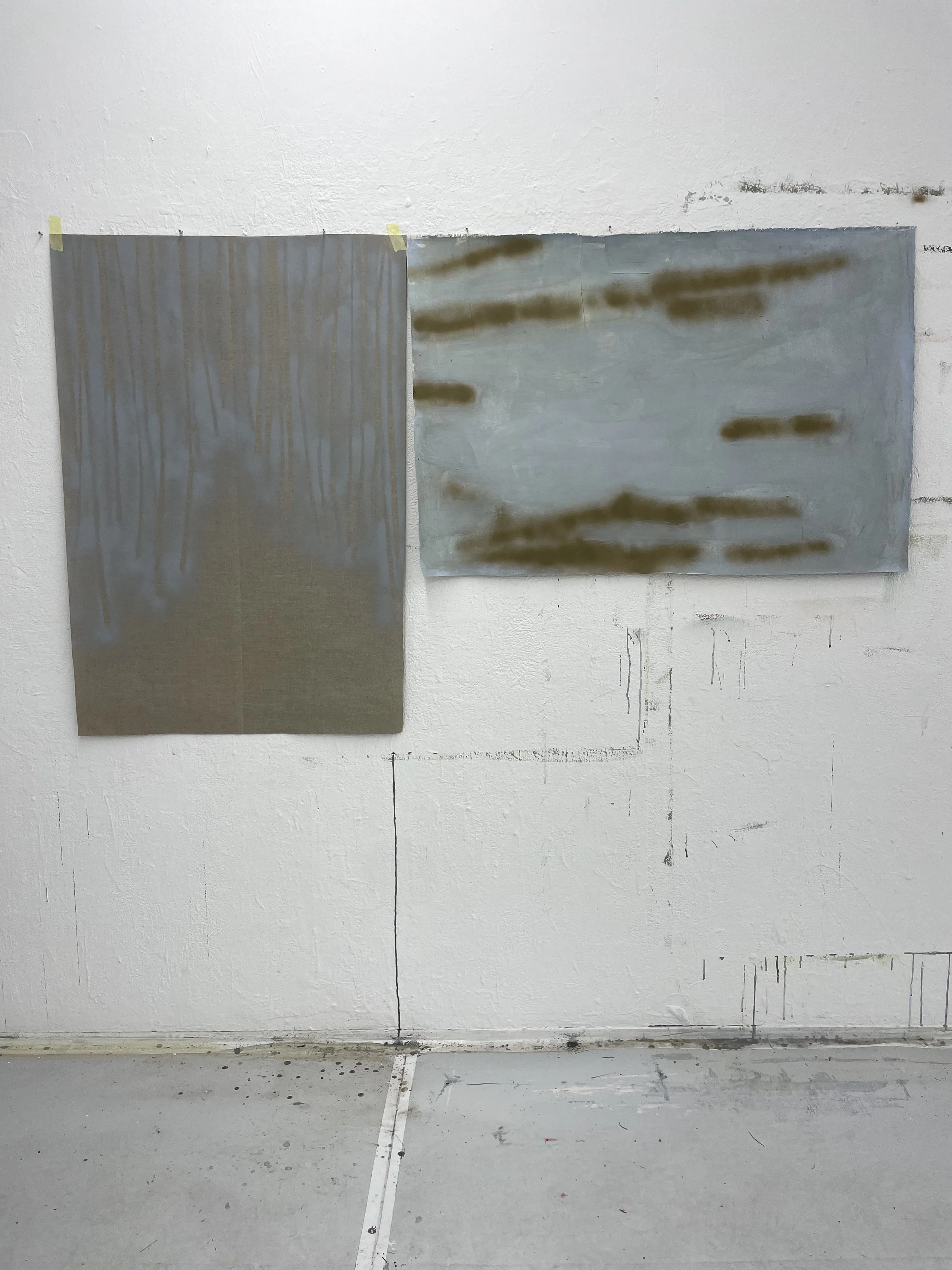 assemblage / acrylic on canvas / various measures , 2026