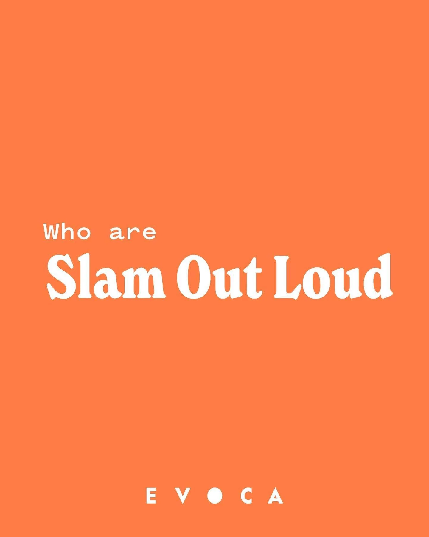 Last month, the Evoca Foundation team visited our partners @slamoutloud in India. In the coming days we will be sharing pictures and insights from our trip there, starting today with a reminder of the work carried out by our brilliant partners Slam O