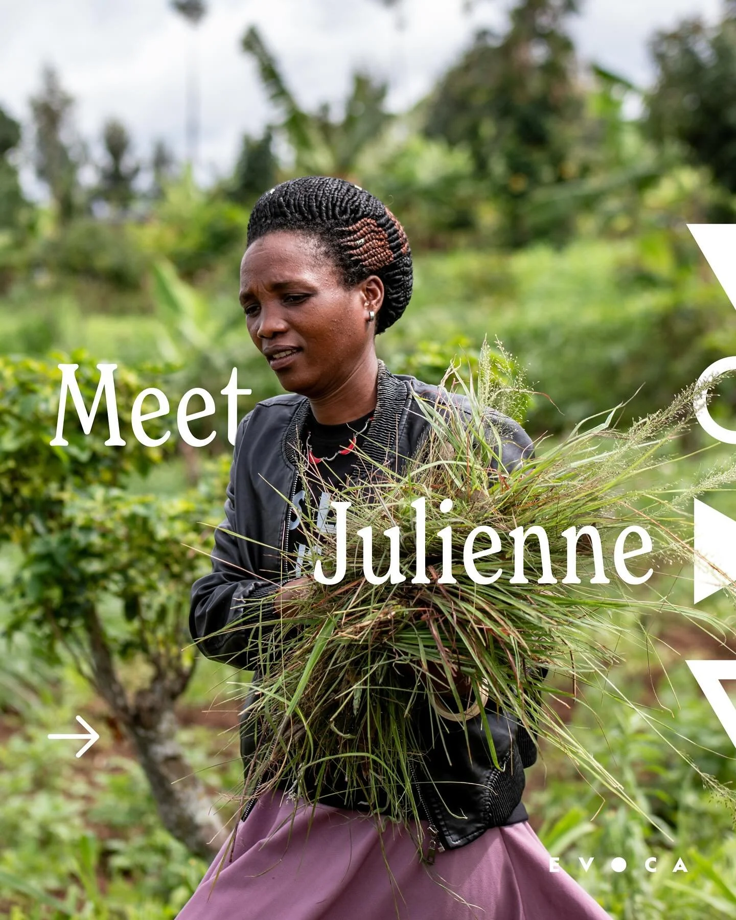 🌾 Meet Julienne Mukeshimana!

As president of the Abunzubumwe Cooperative, Julienne has transformed shared labor into strength. &ldquo;We cultivate together, save together, and support each other,&rdquo; she says. 
Through the Land for Women program