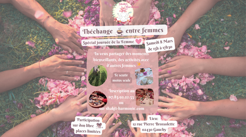 Théchange entre femmes ❤️spécial journée de la femme❤️
