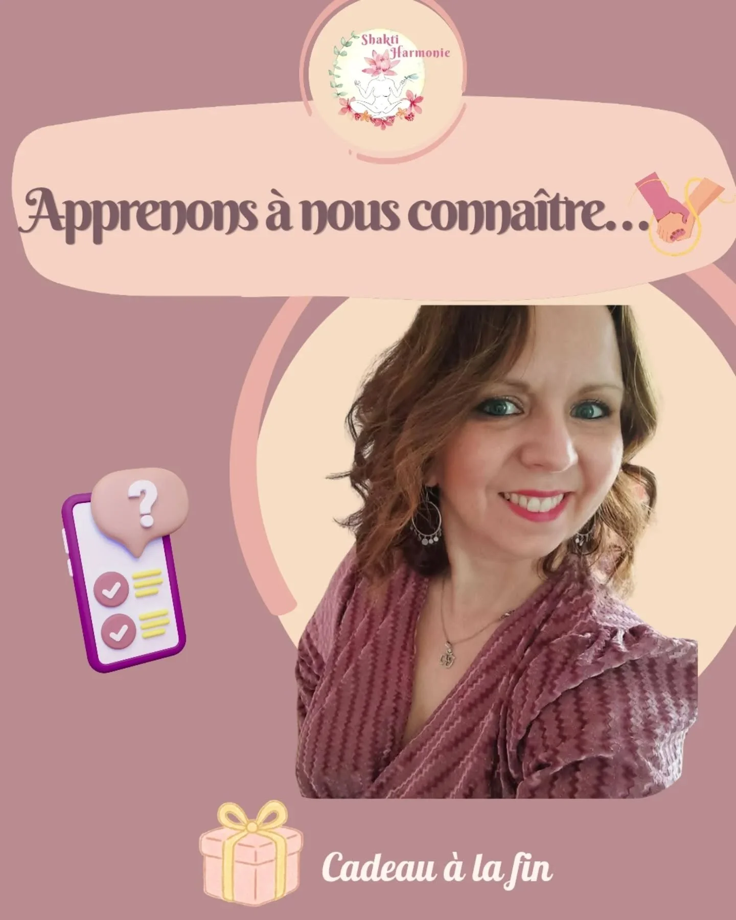 Et si on apprenait &agrave; mieux se conna&icirc;tre ? 🌸

✨ Pour encore mieux vous accompagner, j'aimerais en savoir un peu plus sur vous 🤗 .

J'ai cr&eacute;&eacute; un petit questionnaire tout simple, sans jugement, juste entre vous et moi. 🫶
&C