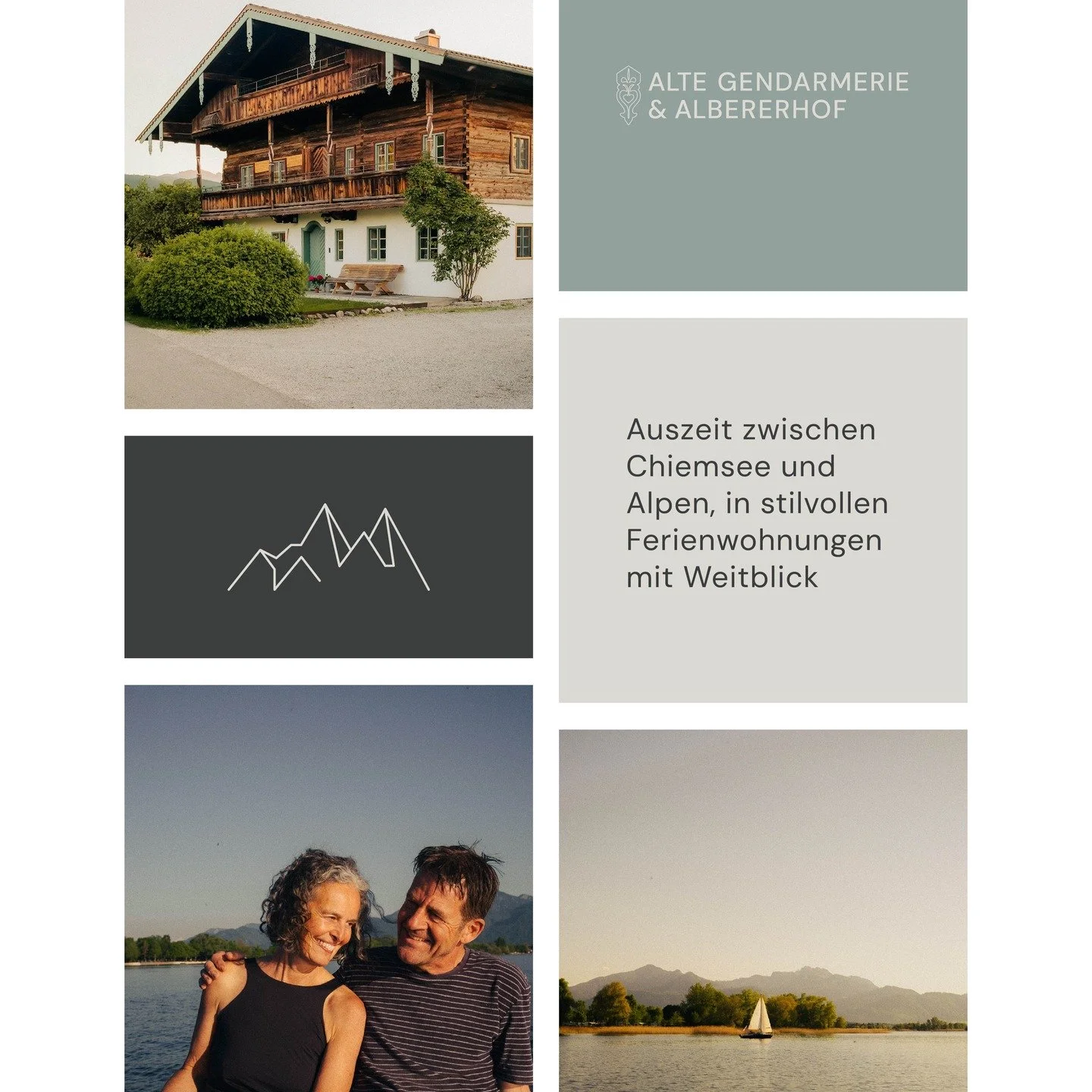 Eine neue Website ist live!

In Zusammenarbeit mit Philine @philinecharlo durfte ich die Website f&uuml;r die Alte Gendarmerie &amp; den Albererhof gestalten &ndash; zwei besondere Orte am Chiemsee, die Angela &amp; Marcus mit viel Liebe zum Detail u