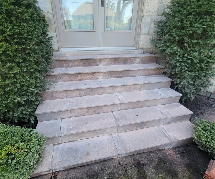 Escaliers en granit et garde-corps — photo 13