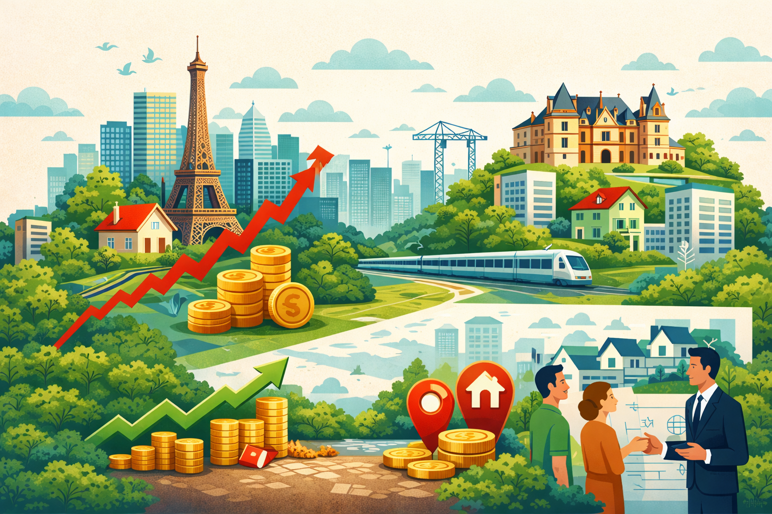 Top 7 des villes pour acheter un appartement neuf en Île‑de‑France en 2026