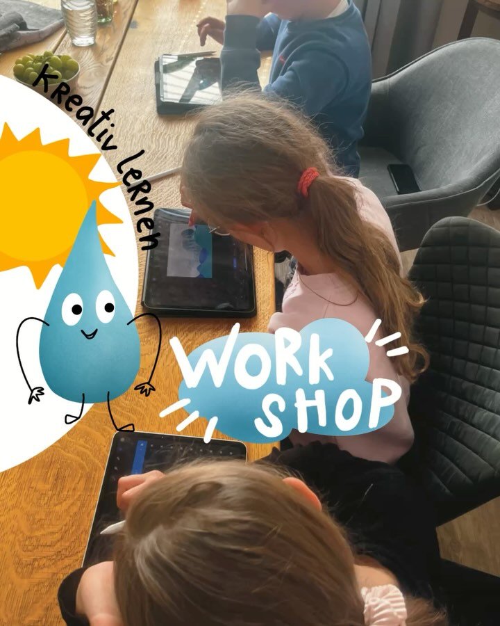 &bdquo;Wissen wird sichtbar &ndash; mit Pinsel, iPad &amp; Fantasie!&ldquo;
Hanna, Fiona und Karl: Drei Kinder &ndash; eine kreative Entdeckungsreise durch den Wasserkreislauf.

Was passiert, wenn Sonne, Regen &amp; Boden zusammenkommen?
Die Kids hab