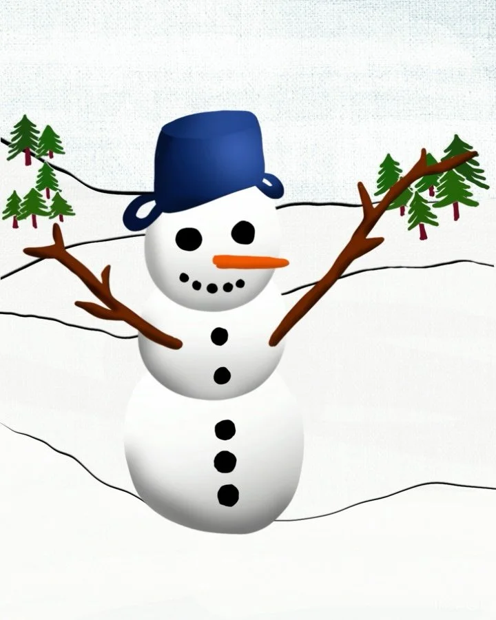 Hi, ich bin Alex. Ich zeige Kindern, wie sie ihre Zeichnungen zum Leben erwecken k&ouml;nnen. 

Beispielsweise dieser Schneemann ( obwohl der Schnee hier leider nur von kurzer Dauer war), hier wird jede Kugel, die Nase und der Hut zum eigenen Baustei