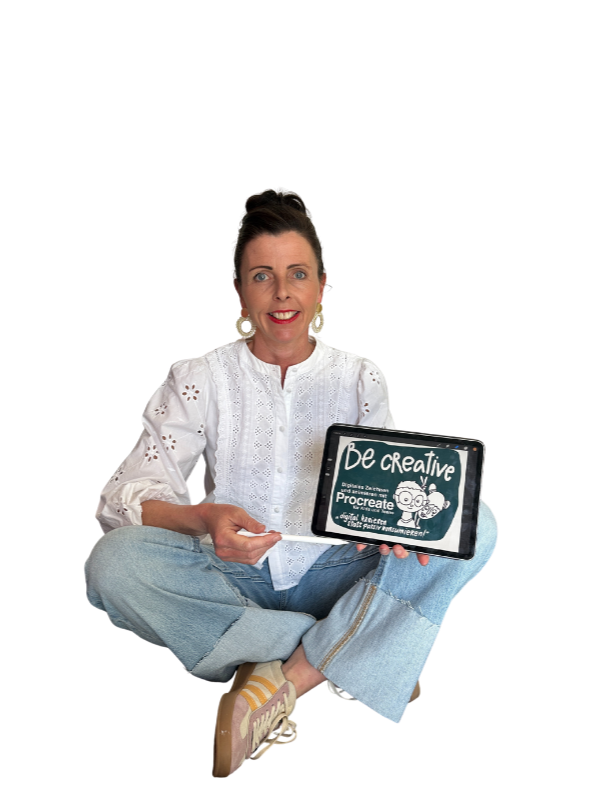 Alexandra von Mamite präsentiert den Procreate-Onlinekurs Be Creative