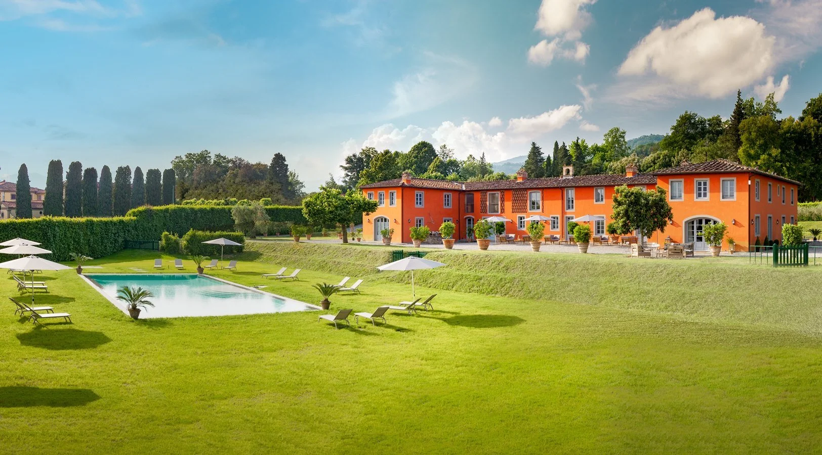 Intimate Villa L’Arancera in Lucca/wedding &amp; 3-night stay 32 guests from £15,370