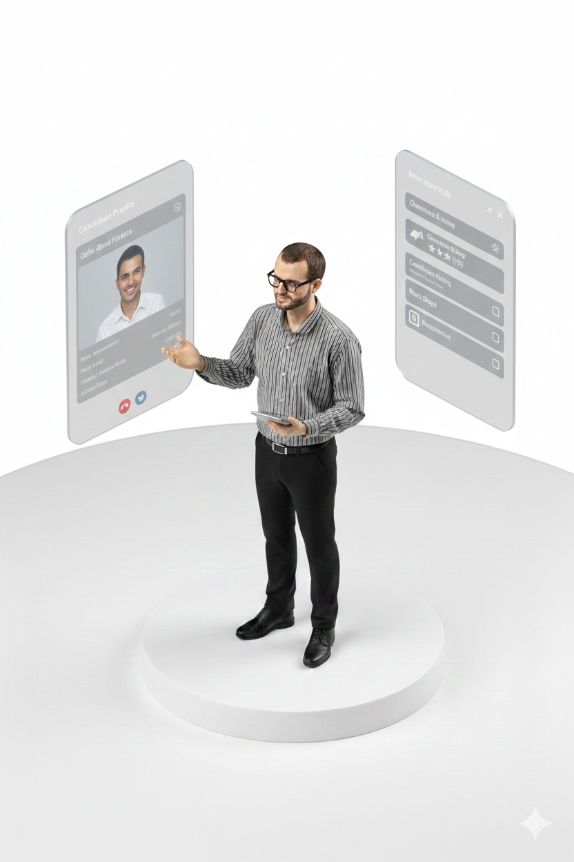 An illustration of people, representing Human Resources