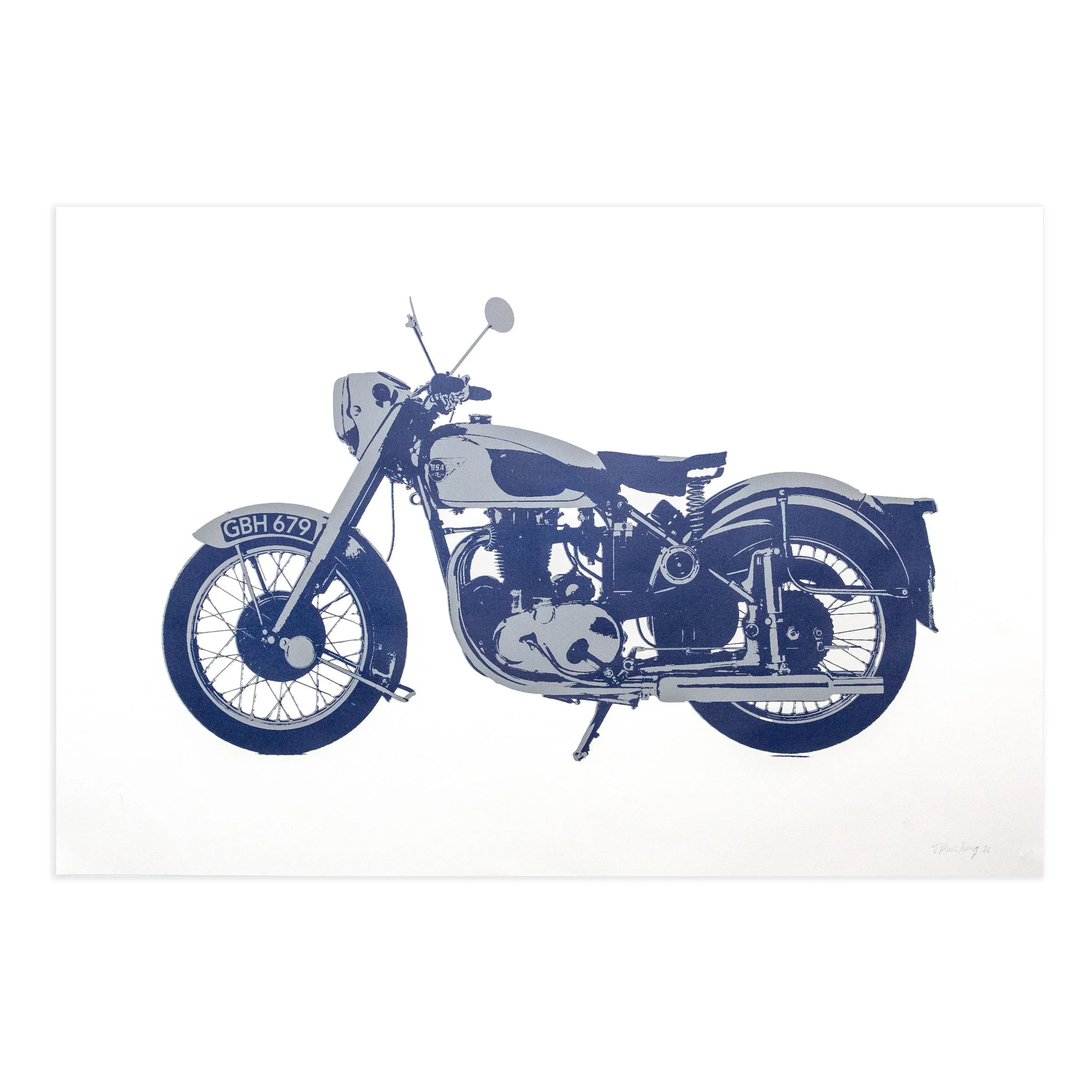 BSA A10 Golden Flash 650cc Motorcycle