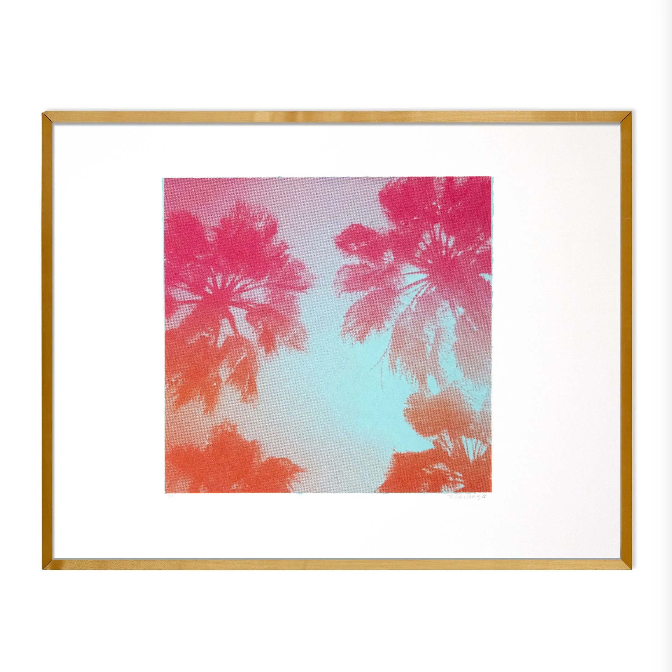 Pnk_Or_Blu_PalmTrees_4off_Wooden-frame.jpg